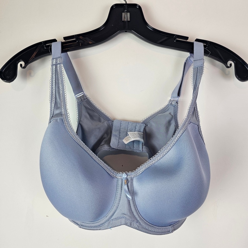 Wacoal Basic Beauty Full Figure Underwire Bra 853192 Blue 34D
